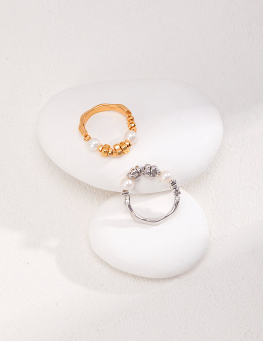 Pearl Constellator Adjustable Ring