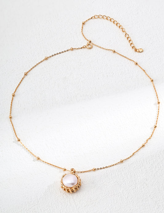 Celestial Pearl Strand Necklace