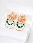 Emerald Enchanted Garden Earrings