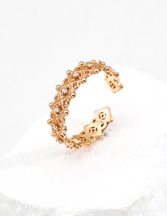Eternal Grove Zircon Ring
