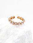 Moonlit Pearl Dual-Tone Ring