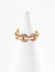 Celestial Chain Zirconia Ring