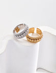 Byzantine Sunbeam Adjustable Ring