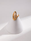 Luminous Helix Ring