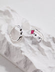 Silver Labyrinth Kinetic Ring
