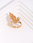 Celestial Bow Zirconia Ring