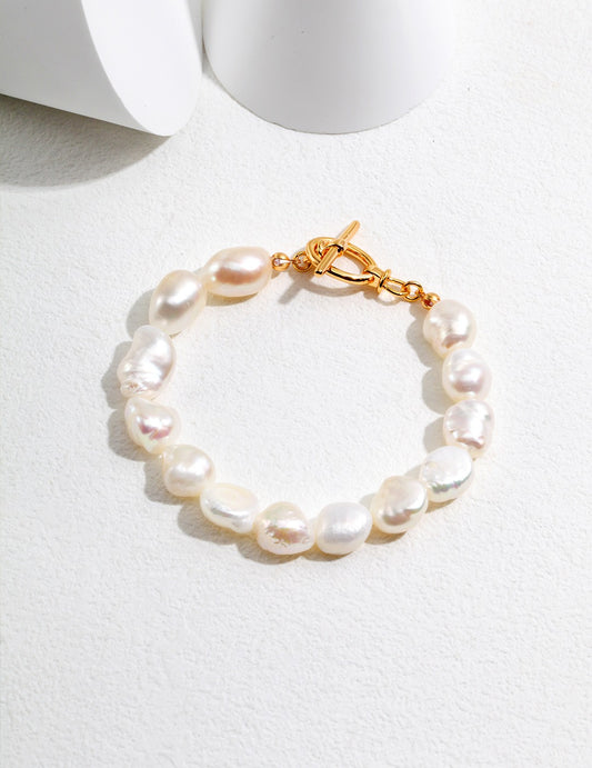 Baroque Tempest Pearl Bracelet