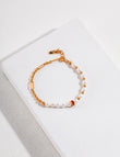 Ember Bloom Pearl Bracelet