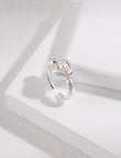 Lunar Pearl Minimalist Ring