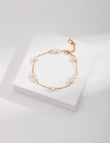 Dual Moon Pearl Bracelet