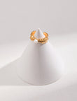 Eternal Tidal Knot Pearl Ring