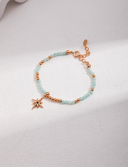 Burmese Starlight Jade Bracelet