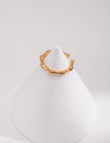 Bamboo Whisper Adjustable Ring