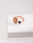 Lapis Loom Adjustable Ring