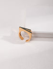 Dual Noir Adjustable Ring