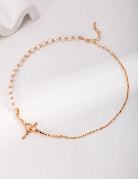 Dual Radiance Pearl Strand Bracelet