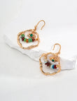 Galactic Abacus Hoops Earrings