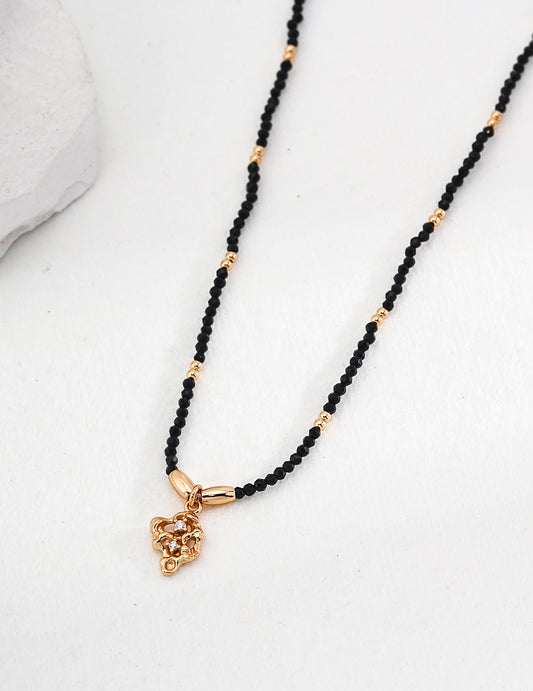 Obsidian Nocturne Necklace