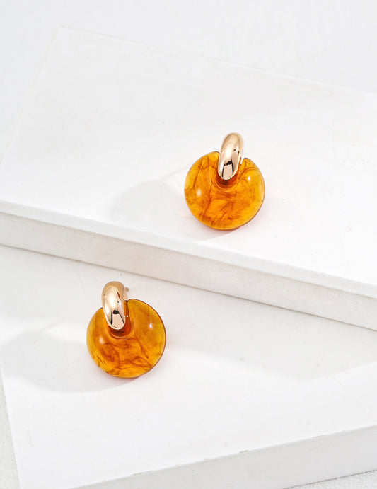 Amber Forge Relic Hoops Earrings
